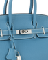 Birkin 30 In Blue Jean Togo, other view